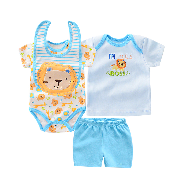 191baby:Infant baby clothes sets comfortable convenient summer new born baby clothes romper