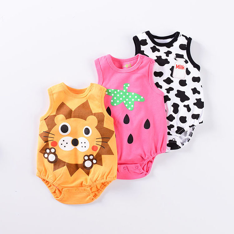 218baby:Factory supply 100% cotton newborn clothes baby romper