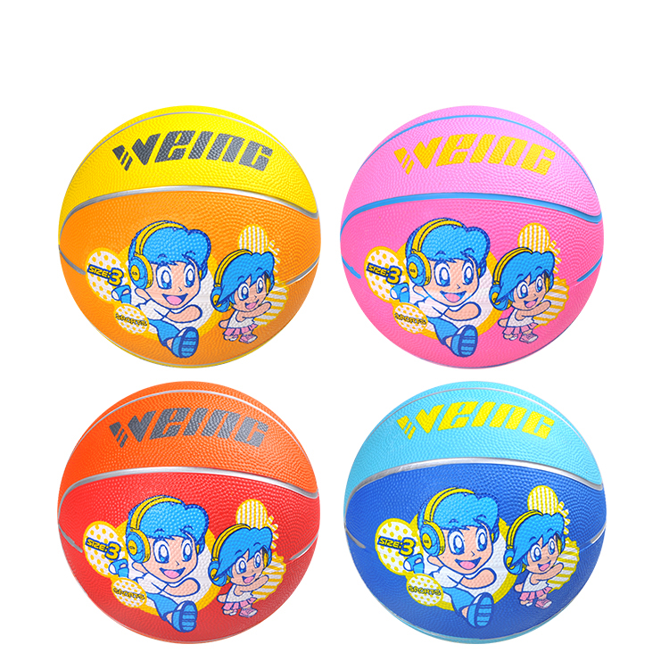 049sport:Promotional good quality inflatable custom printed rubber basketball