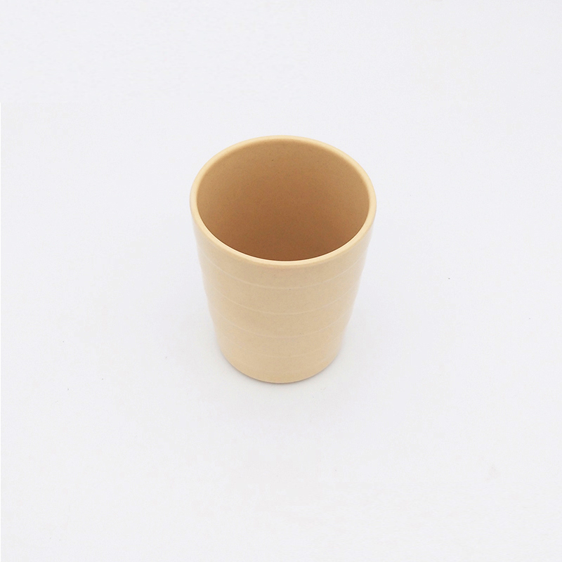 Customized Print Eco-friendly Bamboo Fiber Mugs Healthymate Cups with FDA