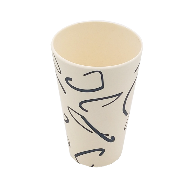100% eco friendly bamboo fiber products reusable coffee cups