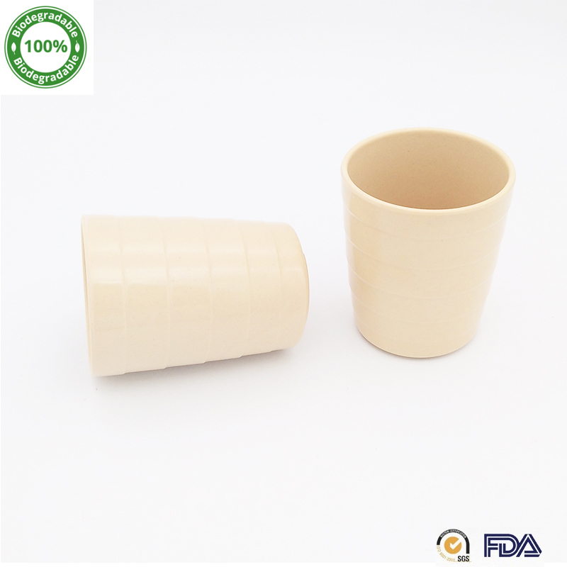 Customized Biodegradable Eco-Friendly Bamboo Fiber Drinking Cups