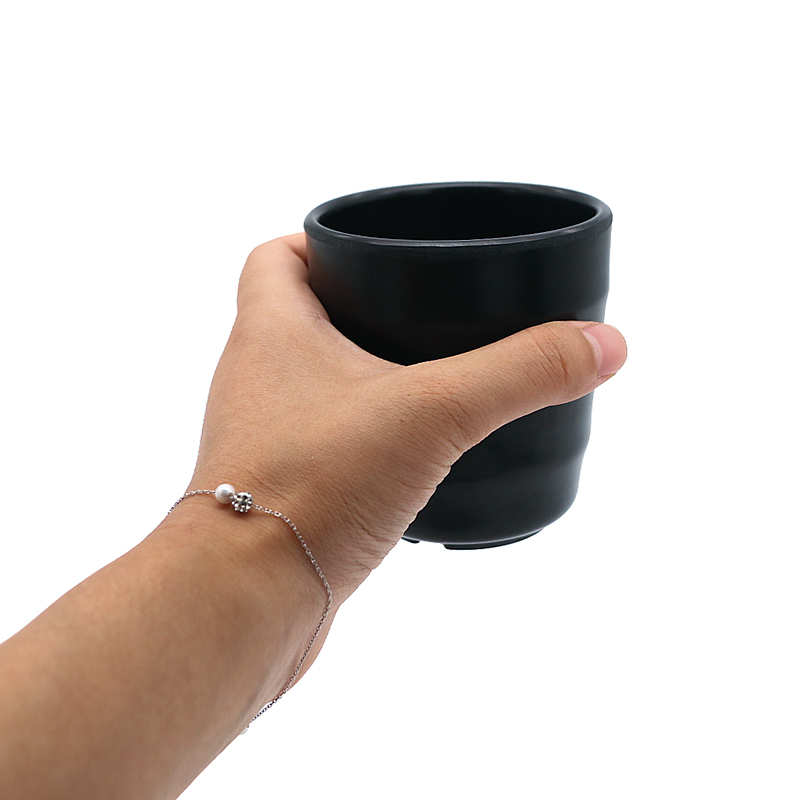 Customized bamboo fiber tea cups water mug wholesale