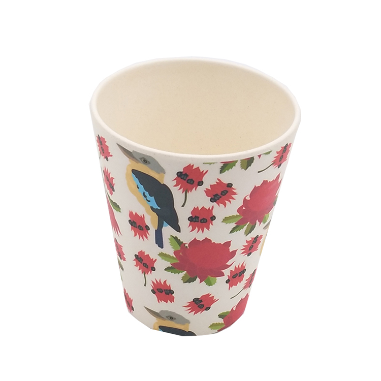 Custom 100% Biodegradable Bamboo Fiber Drinking Coffee Tea Cups Bamboo cup