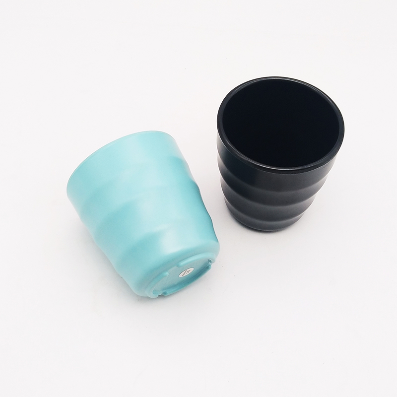 ECOBAMB Biodegradable Bamboo Plastic Mug Bamboo Toddler Cups 7 fl oz Best Eco-Friendly Dishwasher 
