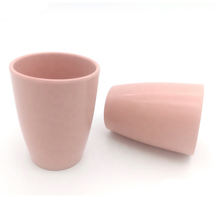 051Banboo:High Strength Heat-resistant Easy To Clean Natural Bamboo Fiber Tea Drinking Cup 
