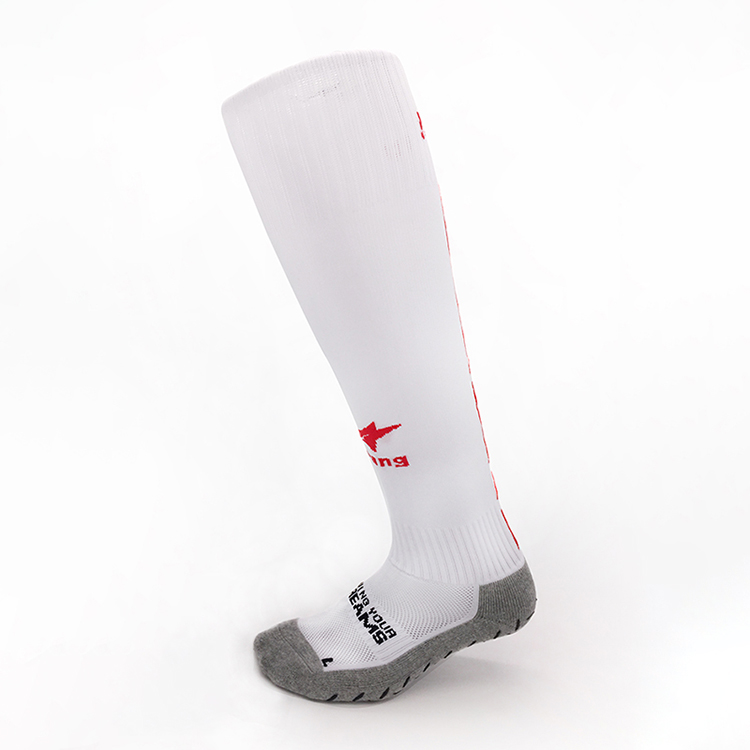 011shoes:Wholesale custom striped stretch compression soccer football socks 