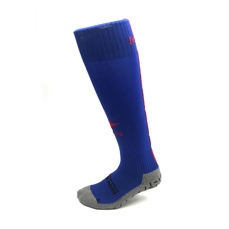 012shoes:Wholesale custom striped stretch compression soccer football socks 