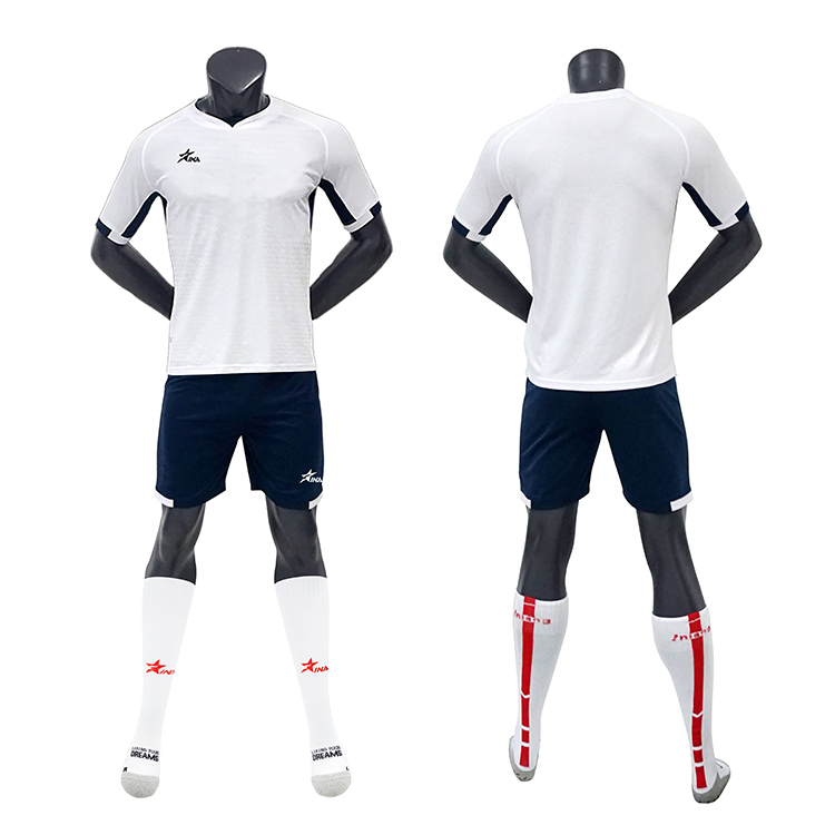 130clothes for men：Best quality wholesale original sublimation sports team football wear 