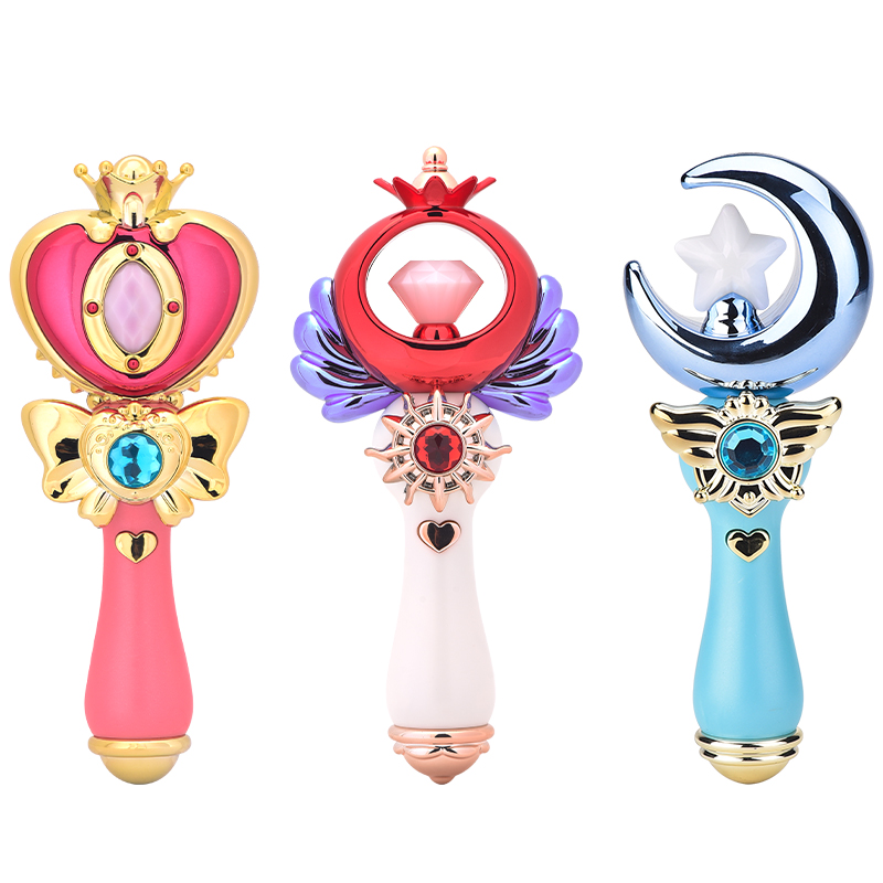 384toys Hot selling luminous musical magic wand toys with shinning light toys gift for kids 