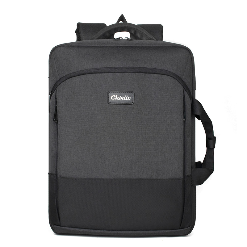 185bag:Factory Wholesale Best Selling Lightweight Male Business Backpack with USB Charger Men's Dura