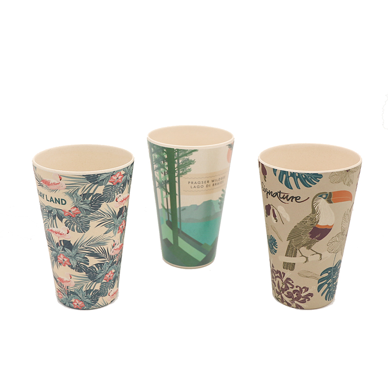 Wholesale biodegradable organic pure bamboo fiber ecoffee expresso coffee cups