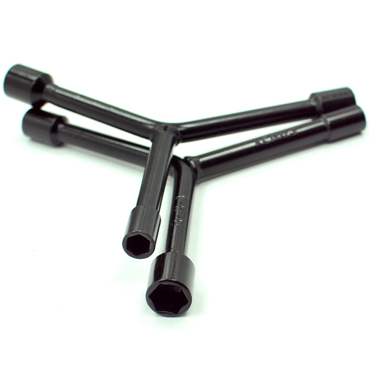 048 Hign carbon steel universal black coating Y type socket wrench set 
