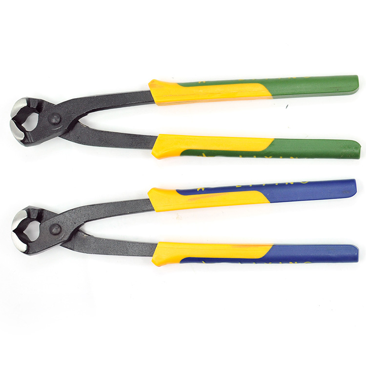 054 10 Inch Carbon Steel Heavy Duty End Cutting Plier Tower Pincer 