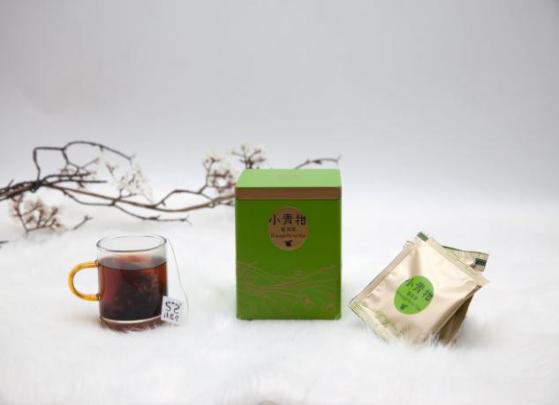011 tea : Small Green Mandarin Puer Tea