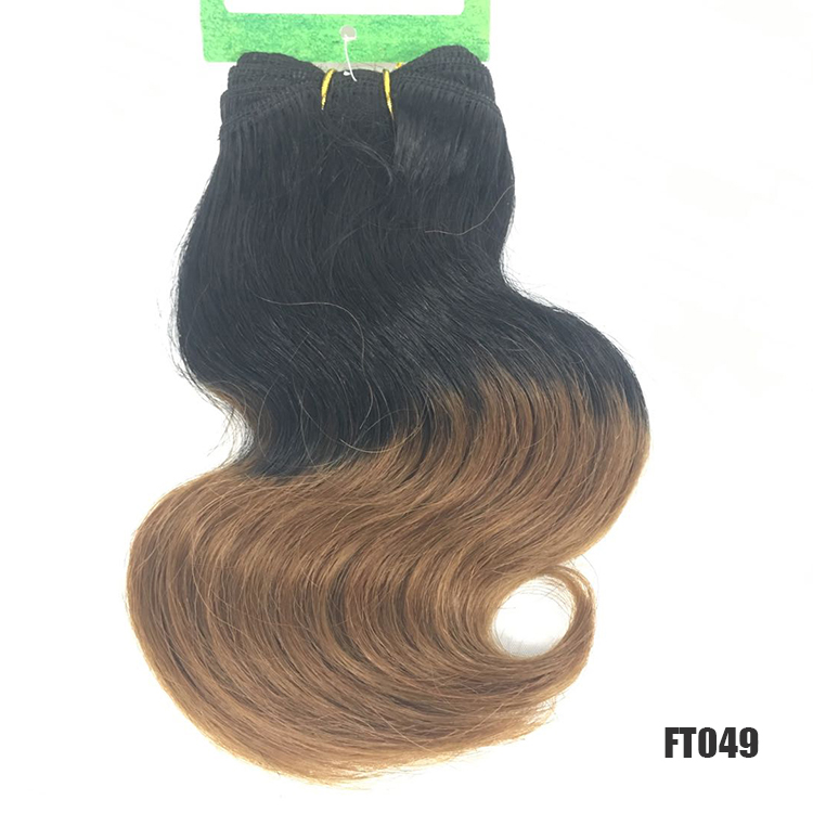 054wigs New arrival the best fashion style natural black deep wave hair brazilian human hair bundles