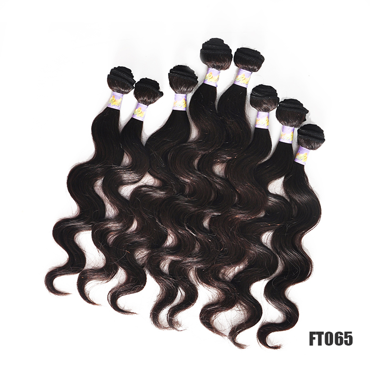 062wigs Wholesale Indian Remy Loose Wave Human Hair Bundles With Closure Natural Color 10A Grade 