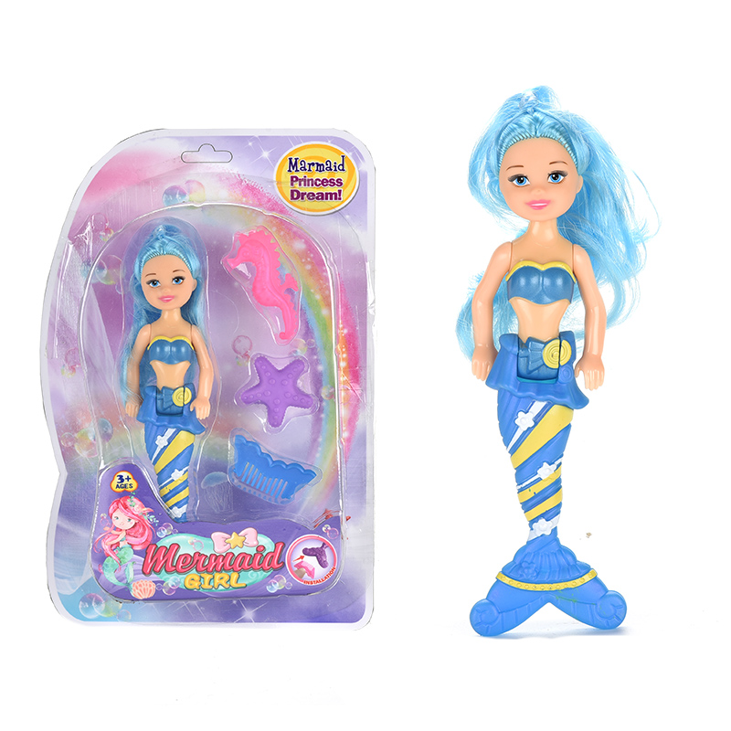 305toysHot sale can be customized cute beautiful crown mermaid dolls toy for girl gift