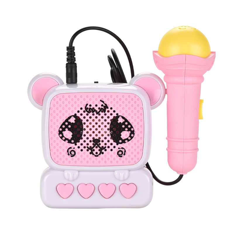 319toys Wholesale Musical Instruments Case Plastic Microphone Combination Cartoon Music Box Toys